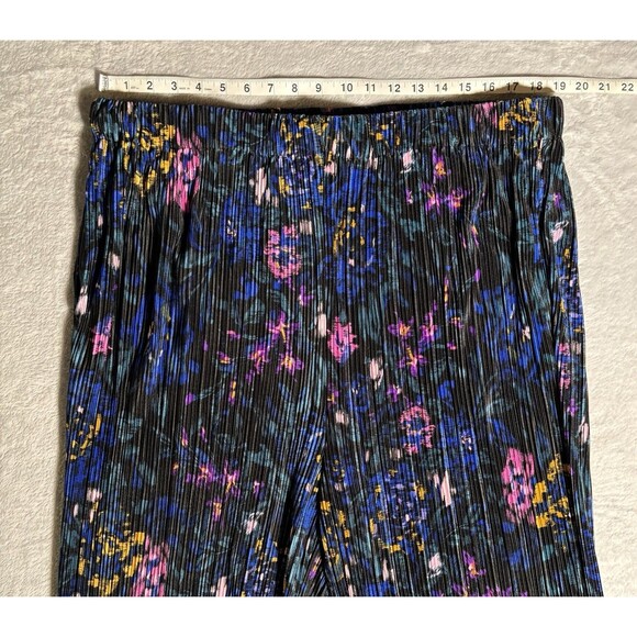 City Chic Women’s Plus Size L (20) Kira Print Pant In Etched Floral Black - Picture 5 of 12